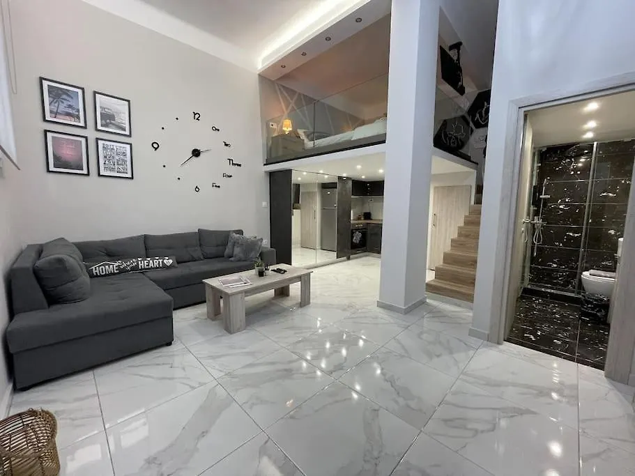 * Ck Modern Loft Near Seaside * Lägenhet Thessaloníki